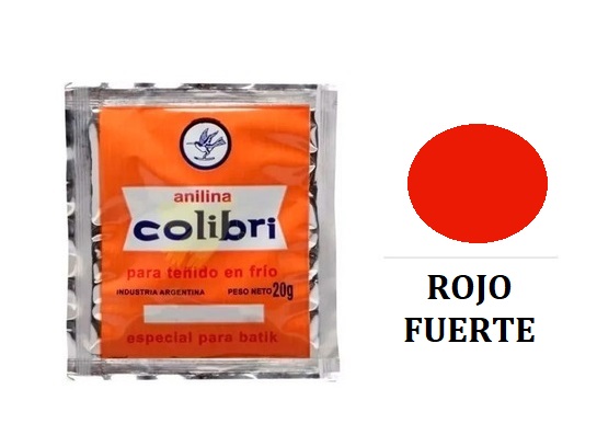 ANILINA ROJO FUERTE